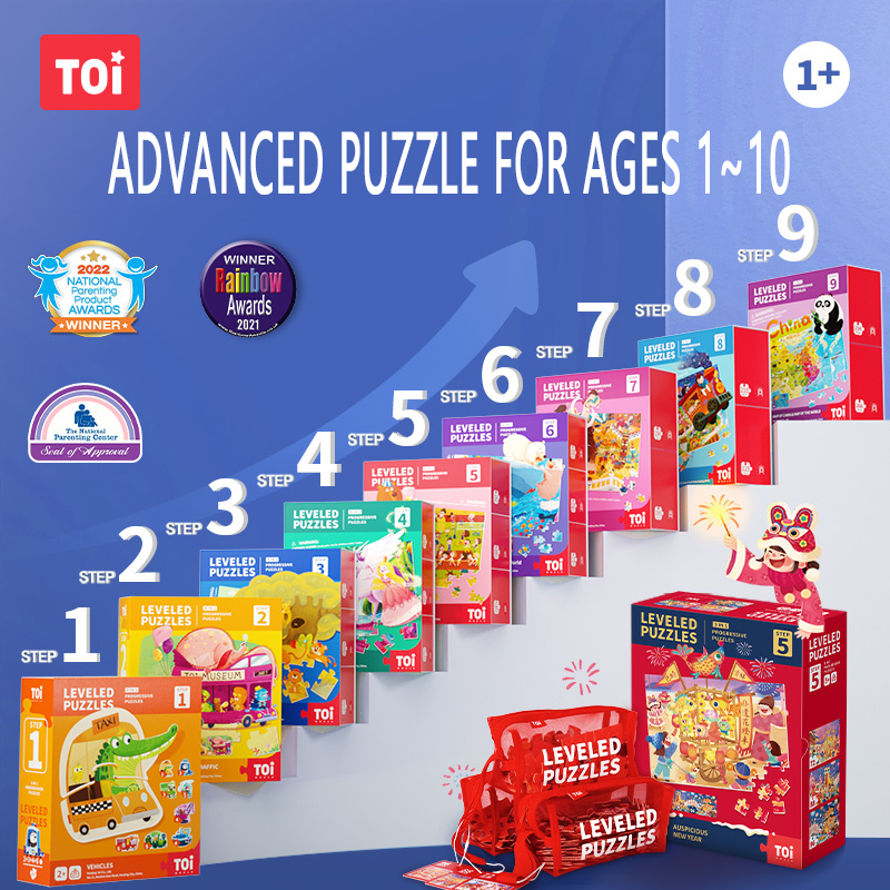 Kids Education Level - OYUNCAK Seviyeli Bulmacalar Gelişmiş Bulmaca Klasik
