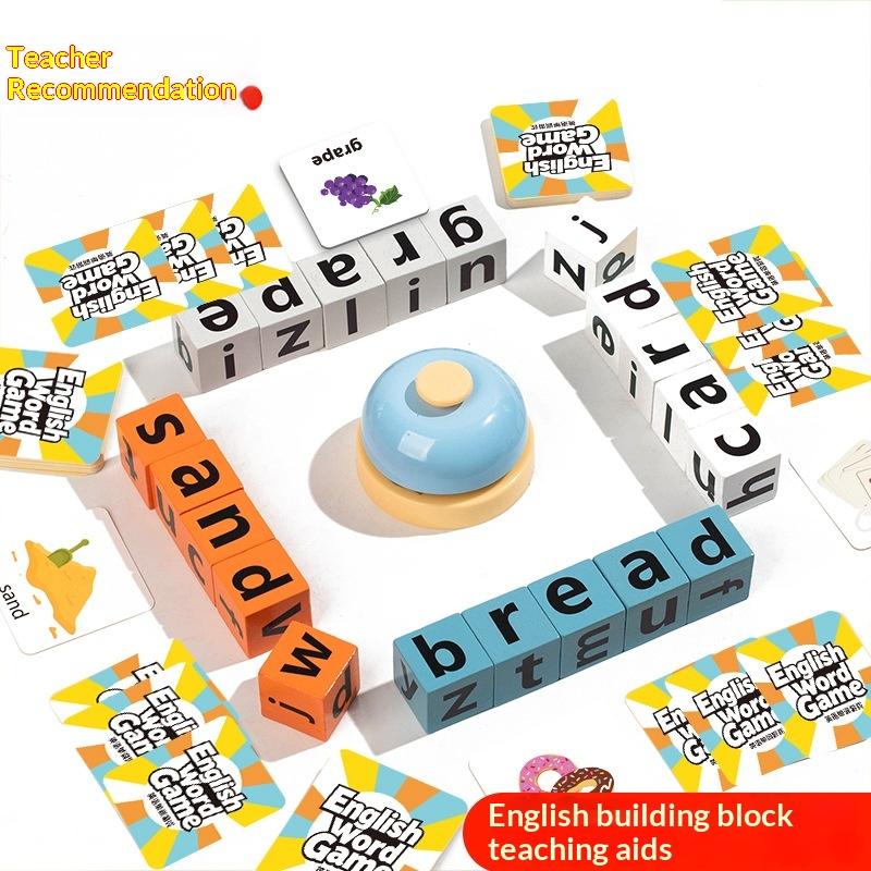 Kids Educational Games Learn English - Yazım Küpü Kelime Oluşturma Oyunu Flash