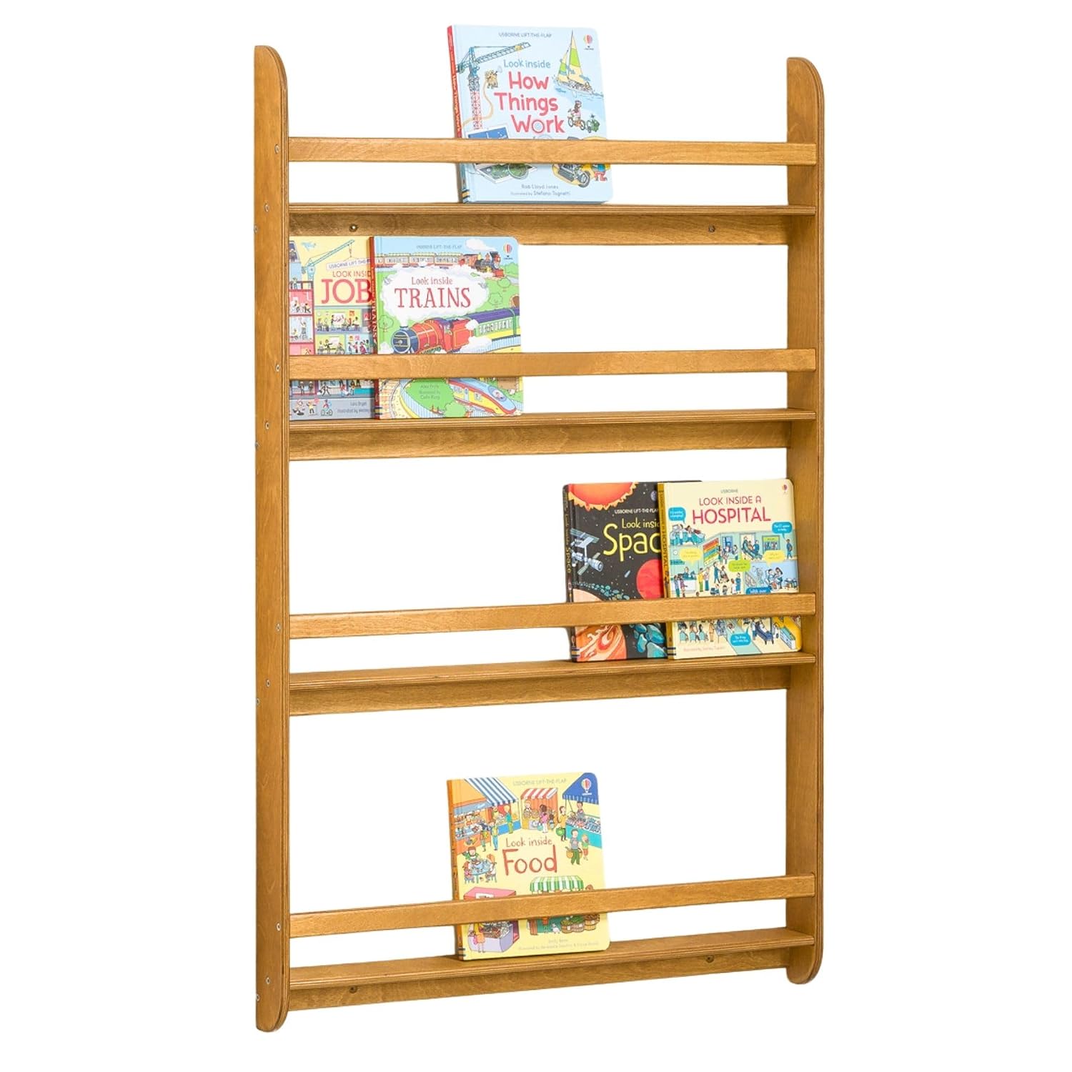 Montessori Shelf Toy - Montessori Duvar Kitaplığı Çocuk Oyuncak Depolama