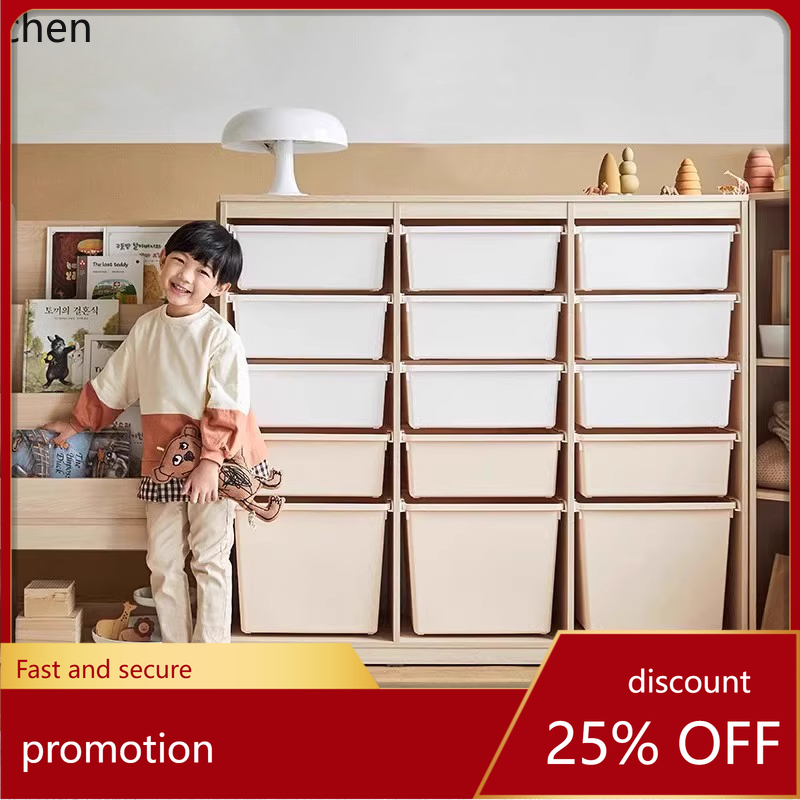 Montessori Shelf Toy - HT Çocuk Depolama Dolabı Montessori Bebek
