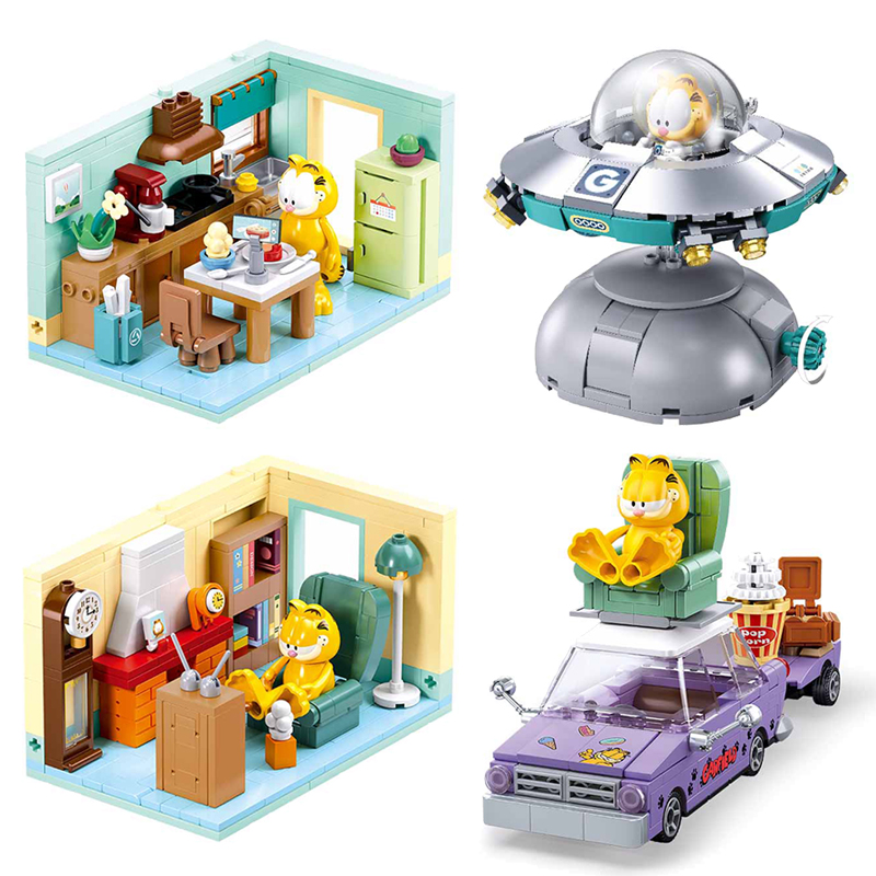 Kids Education Tv Shows - 2024 SLUBAN Garfield gösterisi yapı taşları