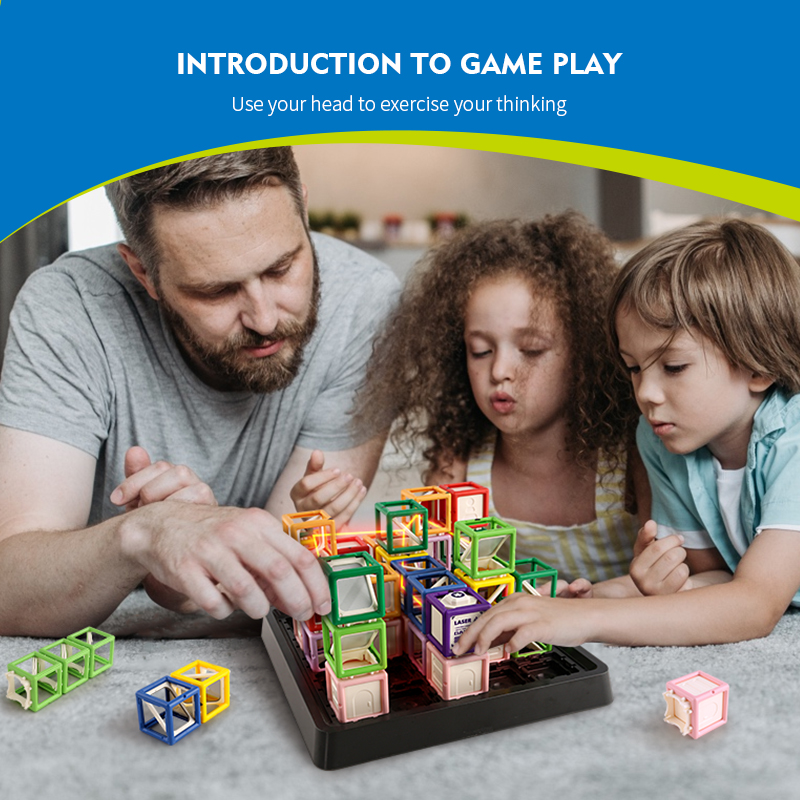 Kids Education Level - 60 Seviyeli Zorluklar STEM Oyunu Lazer