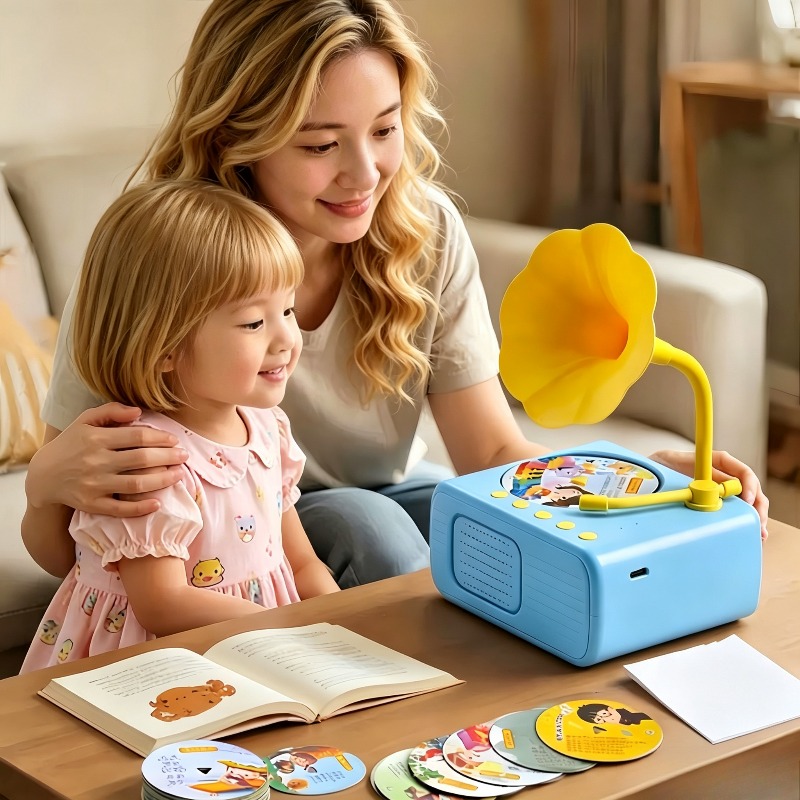 Kids Educational Reader - Çocuklar İçin Eğitici Fonograf Kart Okuyucu