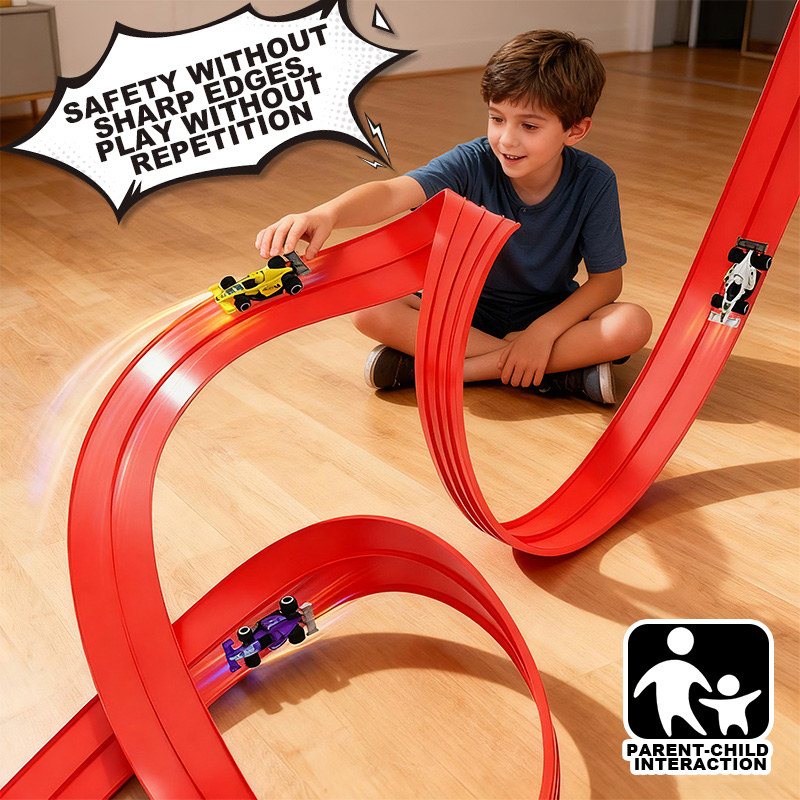 Kids Education Product - Serbest montajlı yarış arabası | Esnek
