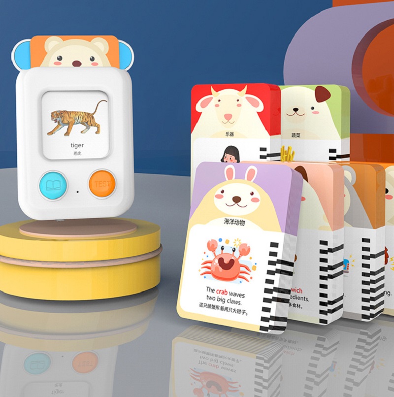 Kids Educational Reader - Çocuk 144 Flashcard dil öğrenme makinesi