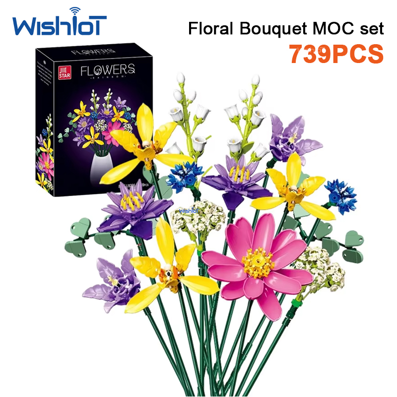 JJ9236 739 parça Çiçek Buketi  - Orchid Kids Education incelemesi ve fiyatı