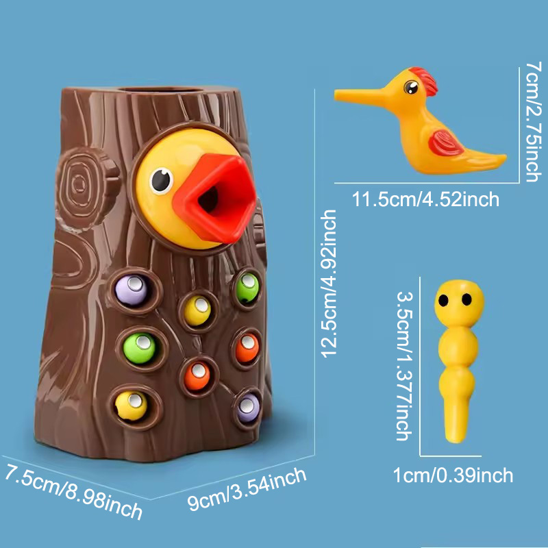 Ağaçkakan bulmaca oyuncakları  - Montessori Shelf Toy incelemesi ve fiyatı