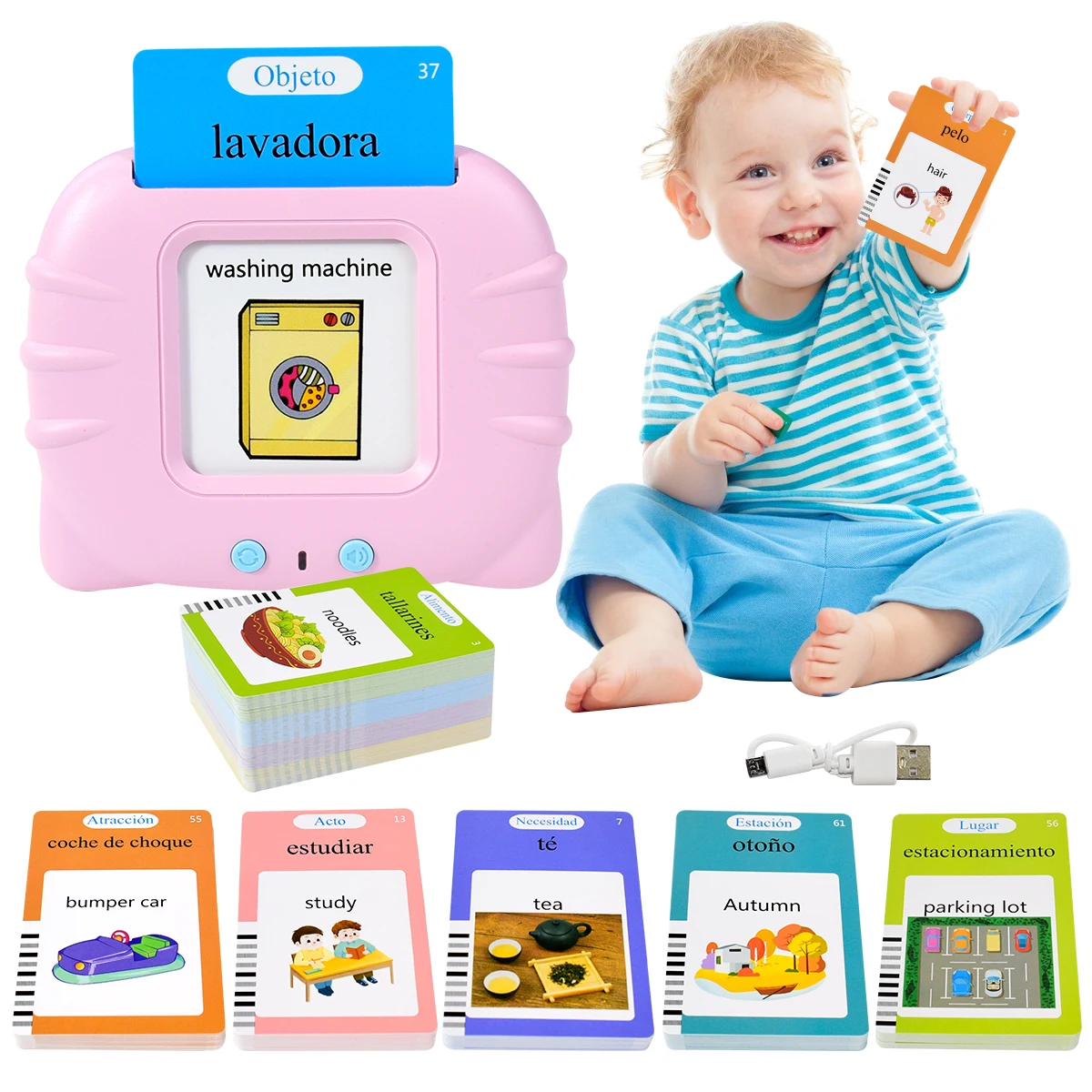 Elektronik İspanyolca Bilişsel - Kids Educational Games Learn English incelemesi ve fiyatı