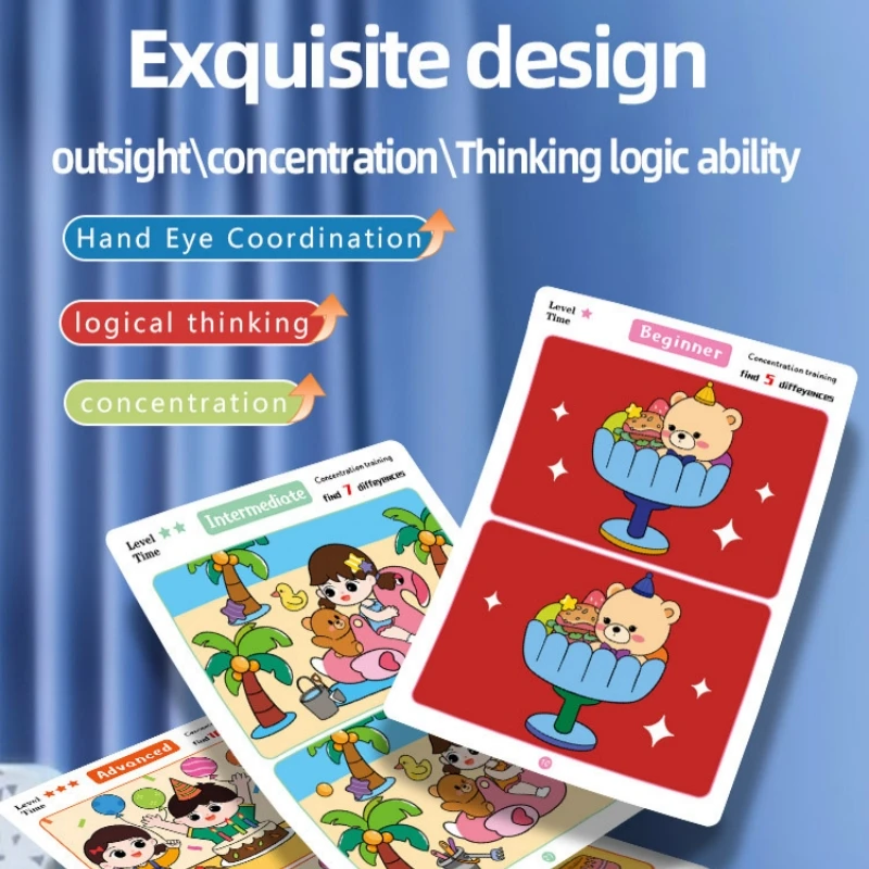 Farkları Bul Kart Oyunu Yenide - Kids Education Level incelemesi ve fiyatı