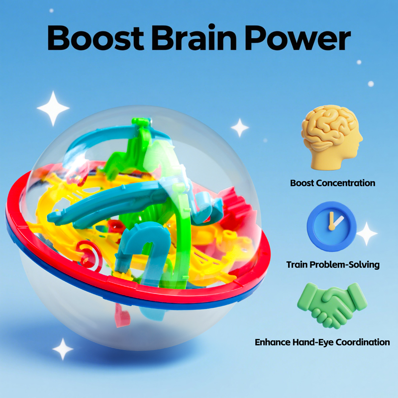 3D Sihirli Top Labirent Zeka A - Kids Education Level incelemesi ve fiyatı