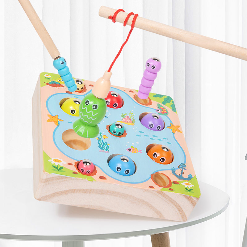 Çocuklar için Ahşap Balık Tutm - Montessori Shelf Toy incelemesi ve fiyatı