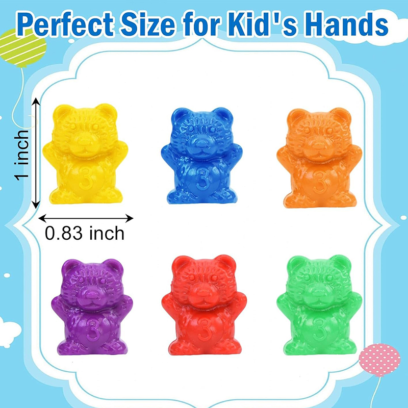 Sayma Ayılar Eşleştirme Oyunla - Montessori Shelf Toy incelemesi ve fiyatı
