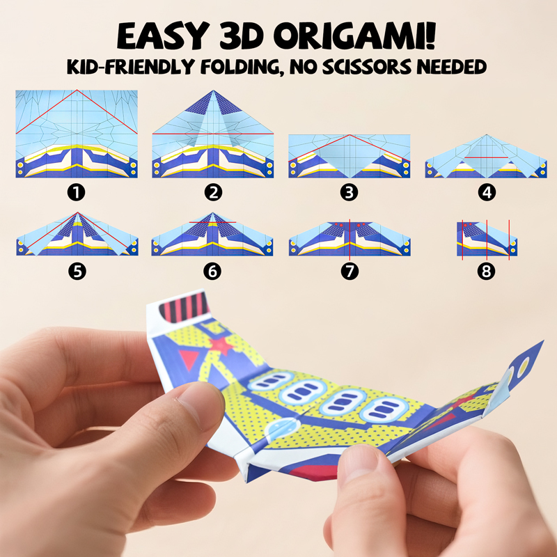 36 yaprak kağıt uçak origami s - Kids Education Product incelemesi ve fiyatı