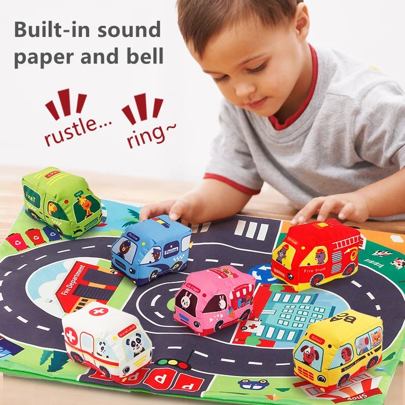 Yumuşak Araba Oyuncak Seti Oyu - Kids Education Product incelemesi ve fiyatı
