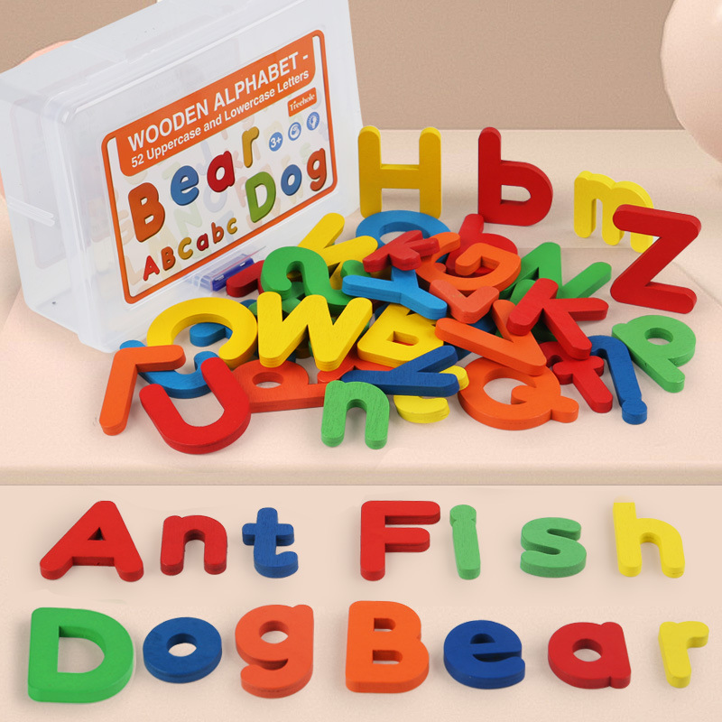 Çocuklar Montessori ahşap İngi - Kids Educational Games Learn English incelemesi ve fiyatı