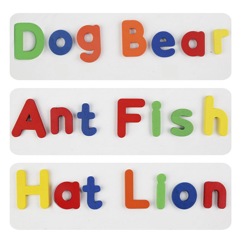 Çocuklar Montessori ahşap İngi - Kids Educational Games Learn English incelemesi ve fiyatı