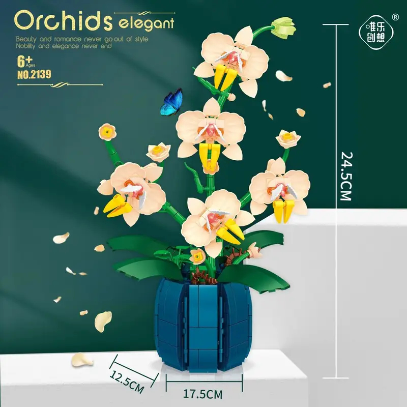 606 Parça Orkide Yapı Taşları  - Orchid Kids Education incelemesi ve fiyatı