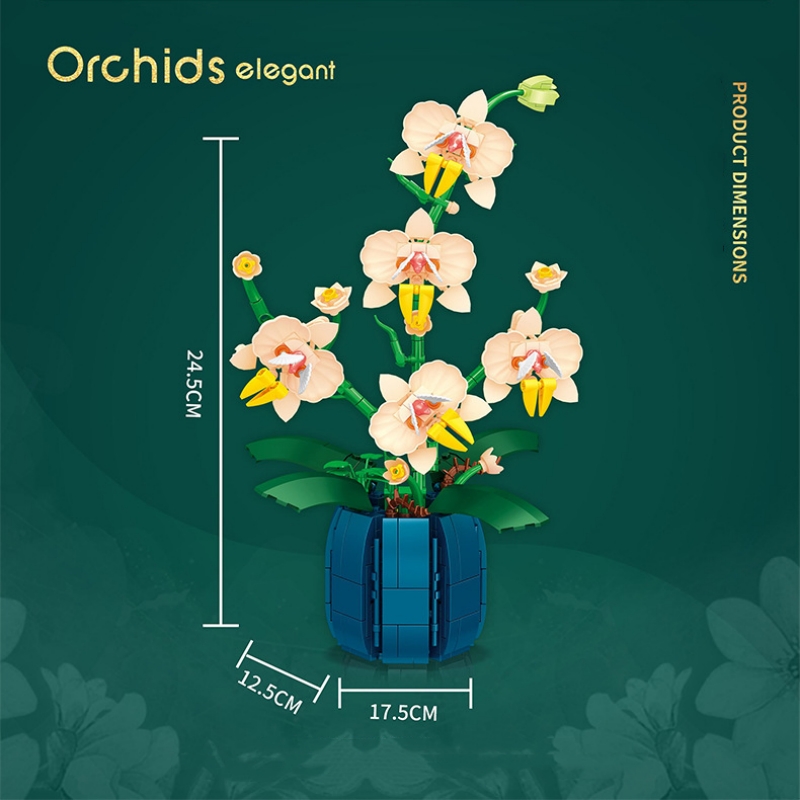 Buket Saksı Orkide Yapı Taşı S - Orchid Kids Education incelemesi ve fiyatı